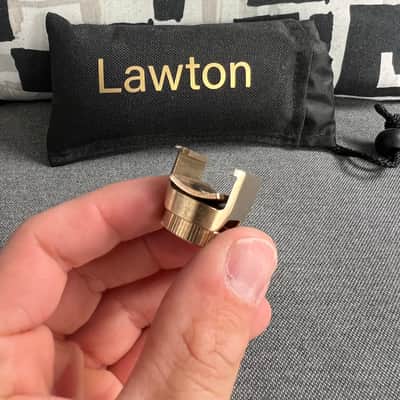 Lawton 6*b Alto Saxophone Mouthpiece 2020’s - Silver Plated - CNC image 9
