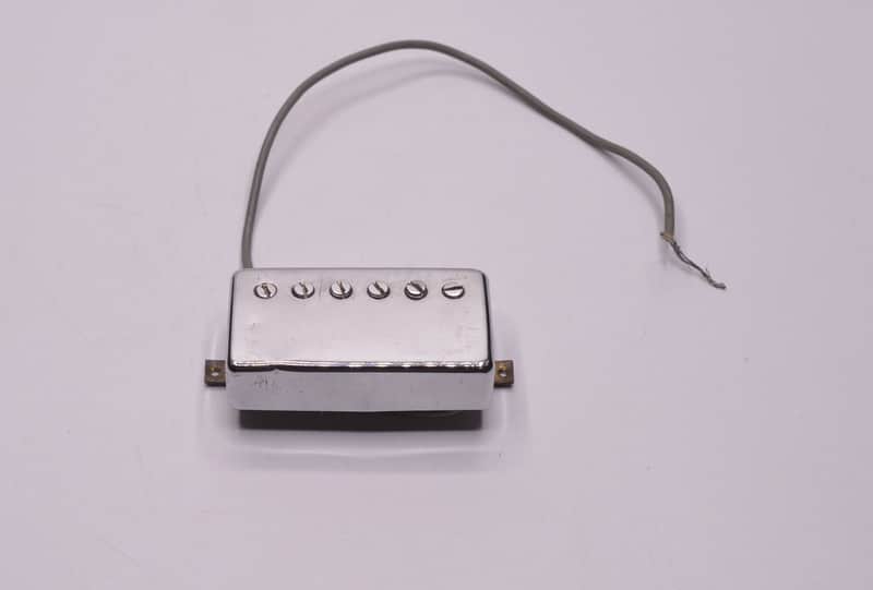 Vintage 1970s Humbucker Pickup CHROME Made in Japan Gibson PAF 1959/59 Reissue image 1