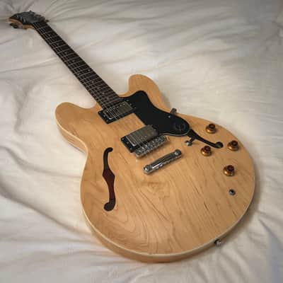 Vintage 1990 Epiphone Dot (Gibson 335) - Made in Korea (MIK) - Natural - Free Pro Setup image 14