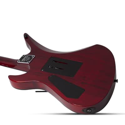 Schecter Synyster Standard Plus Electric Guitar - Transparent Deep Red image 7