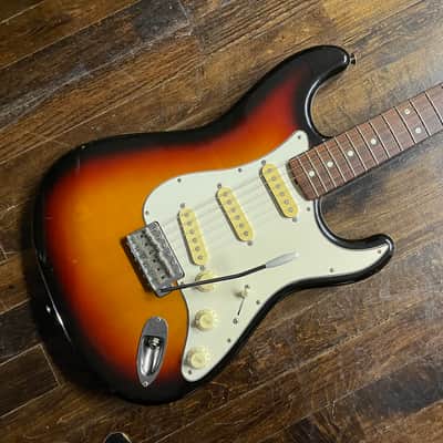 Fernandes The Revival Stratocaster Electric Guitar MIJ Japan Sunburst image 1
