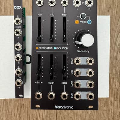Hieroglyphic Opalina Stereo Filter Network 2026 - Black image 2