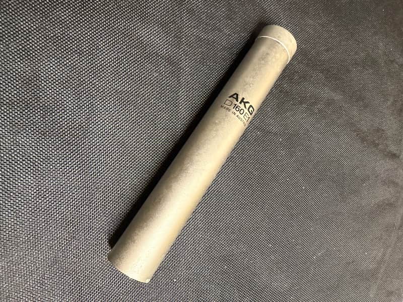 Vintage 1970s AKG D160 E1 Dynamic Omnidirectional Microphone - D160 D160E image 1