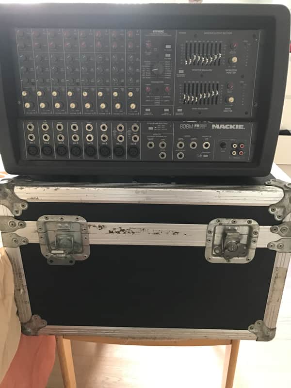 Mackie 808M Mixer w Road Case image 1