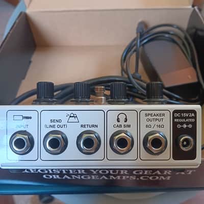 Orange Terror Stamp 20-Watt Pedalboard Guitar Amp 2020 - Present - White image 3