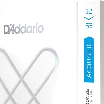 D'Addario XSAPB1253 Acoustic XS Phosphor Bronze Strings, Light 12-53 image 4