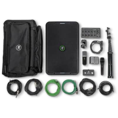 (2) Mackie ShowBox All-in-one Battery Speaker, PSG AUDIO AM-06, (2) PSG AUDIO C350, (2) Speaker Stands, (2) XLR to 1/4 Bundle image 12