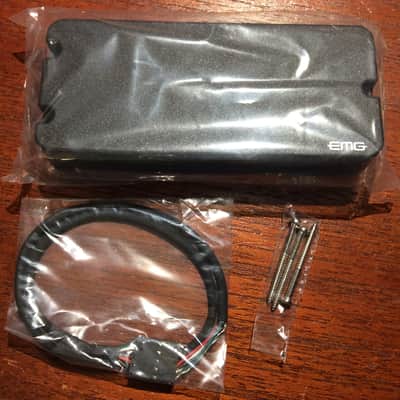 EMG MM5HZ 5 STRING BASS BLACK PASSIVE NEW OPEN BOX MUSIC MAN MM5 HZ image 2