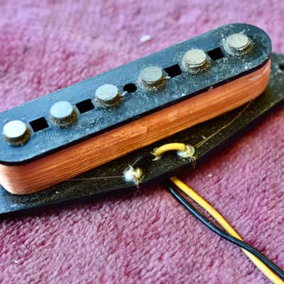 Vintage 1980 Fender Stratocaster Grey Bottom Strat Pickup Set - Incredible Tone 1979 image 17