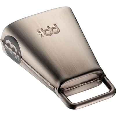 Meinl Handheld 4 1/2 Hand Brushed Steel Finish Bell image 3