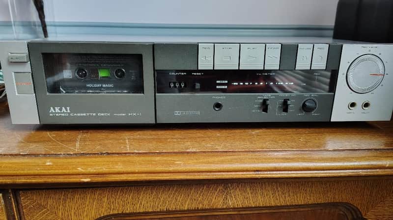 Akai Model HX-1 cassette deck in excellent condition - 1970's image 1
