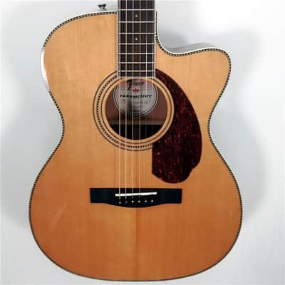 Fender Paramount PM-3CE Standard Triple 0 Electro-Acoustic Guitar (Natural), Ex-Display image 1