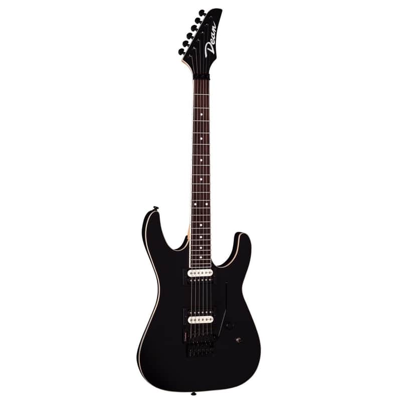 Dean MDX Electric Guitar, Floyd Rose, Black Satin, MDX F BKS image 1