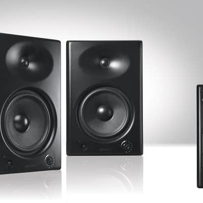 Sonodyne SRP800 8" 2 Way Powered Monitor Speakers Pair SRP 800 image 3