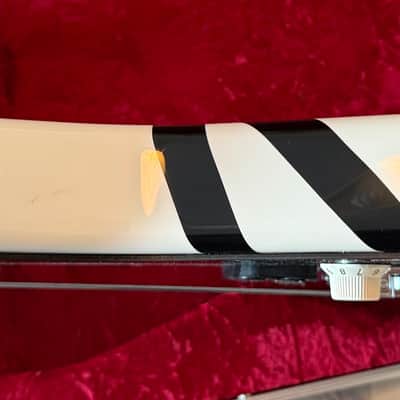 EVH Eddie Van Halen Black/White Striped Series Guitar Seymour Duncan 78 Pickup image 10