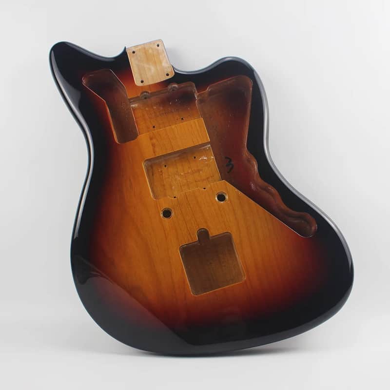 Sunburst Finish Jazzmaster Style Alder Wood Guitar Body image 1