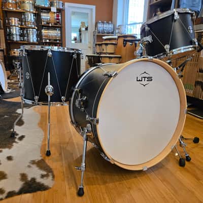 Drum Kits - WTS Epiphany Series 14x22 9x12 14x16 (Matte Black) image 11