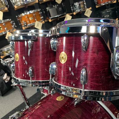 ~WOW!~ Gretsch USA Custom 5-Piece 10/12/14/16/22 Drum Kit Set in Purple Gloss Lacquer image 6