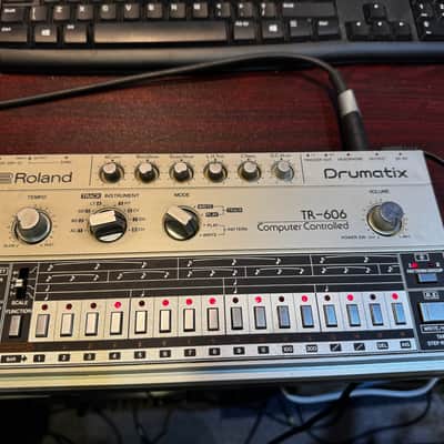 Roland Drumatix TR 606 1978 - Silver