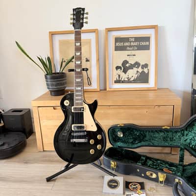 8.8 lbs! Gibson Les Paul Deluxe 30th Anniversary 1999 - Ebony Black, Limited Edition image 1