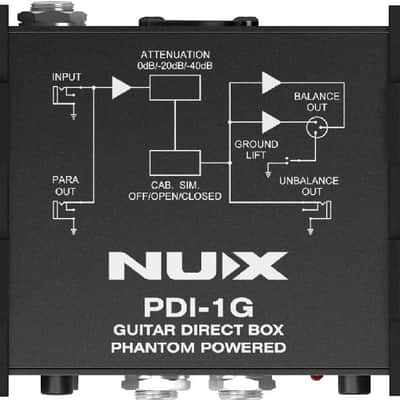 NUX PDI-1G Proflex Guitar Direct Box image 3