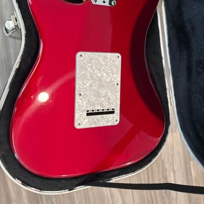 Fender Big Apple Stratocaster with Rosewood Fretboard 1997 - 2000 - Candy Apple Red image 11