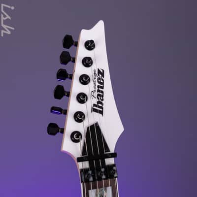 Ibanez Prestige RG653DX White Flat Electric Guitar image 7