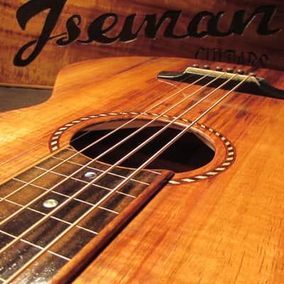 Iseman 'Style 1' Koa Weissenborn - Hawaiian Lap Steel Guitar image 3