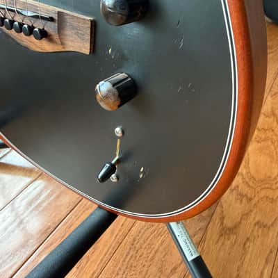 2019 Fender American Acoustasonic Telecaster - Black image 5