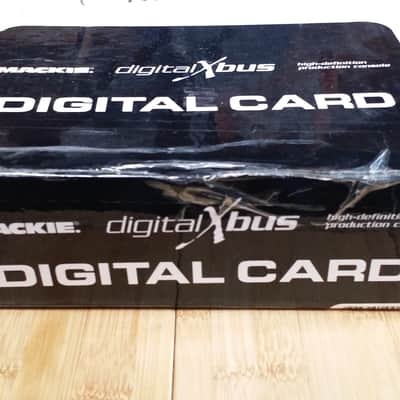 mackie digital x bus- Digital Card -eight channels in 2 formats TDIF / ADAT in Factory Box image 2