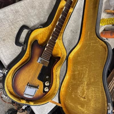 Vintage Melody JB-4 1960s MIJ Electric Guitar w/case. Clean and Rare! image 1