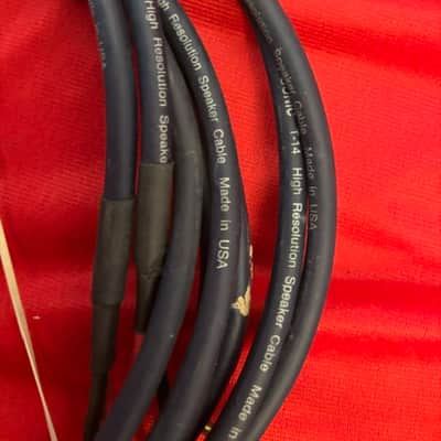 DH LABS Silver Sonic T-14 9ft bi-wire pair audiophile speaker cables image 2
