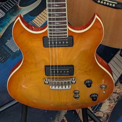 Vox SDC-55 Double Cut Solid Electric Guitar Tea Burst image 1