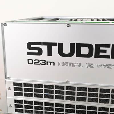 Studer D23m I/O System w/ A-Link HD Card, Fan Module, and Filter Module CG01BZL image 5