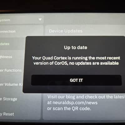 Quad Cortex DSP Neural (Mint Condition) w/ Carrying Case image 4