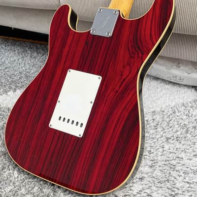 Fender ST-68 Zebrawood hollow Stratocaster Reissue MIJ image 4