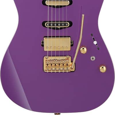 Ibanez Lari Basilio Signature 6 String Electric Guitar w/Case - Violet (LB1VL) image 13