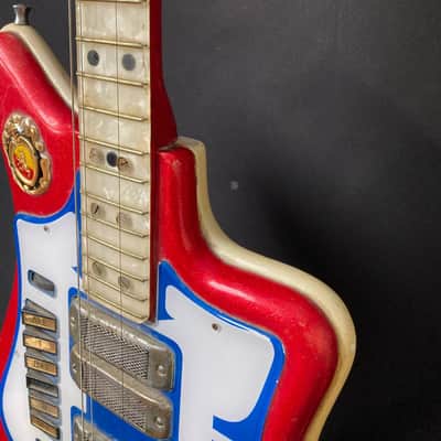 Bartolini Gemelli 4v Vintage Red Sparkling Leider Made in Italy image 7