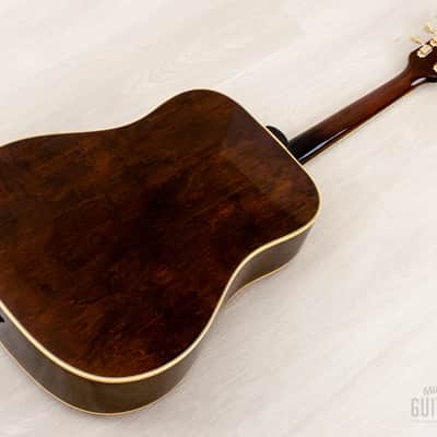 1968 Epiphone Frontier FT-110N Vintage Dreadnought Acoustic Guitar, Gibson-Made Kalamazoo w/ Case image 17