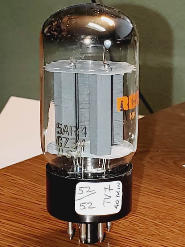 5AR4/GZ34 Sylvania "RCA"  O-Getter NOS/NIB MaxiMatcher2 Tested (1) tube lot image 1