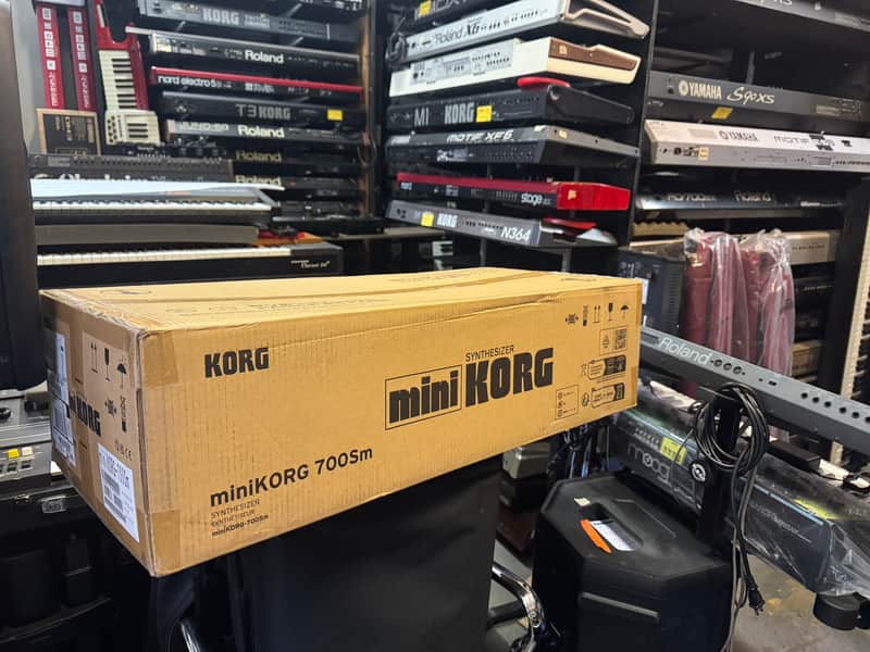 Korg miniKORG 700sm 37-Key Analog Synthesizer 2025 New //ARMENS// image 1