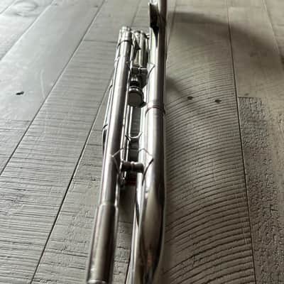 1930s King Signal Cornet – H.N. White Co. Cleveland – Silver Plate – Serial 157395 – Rare Field Model image 12