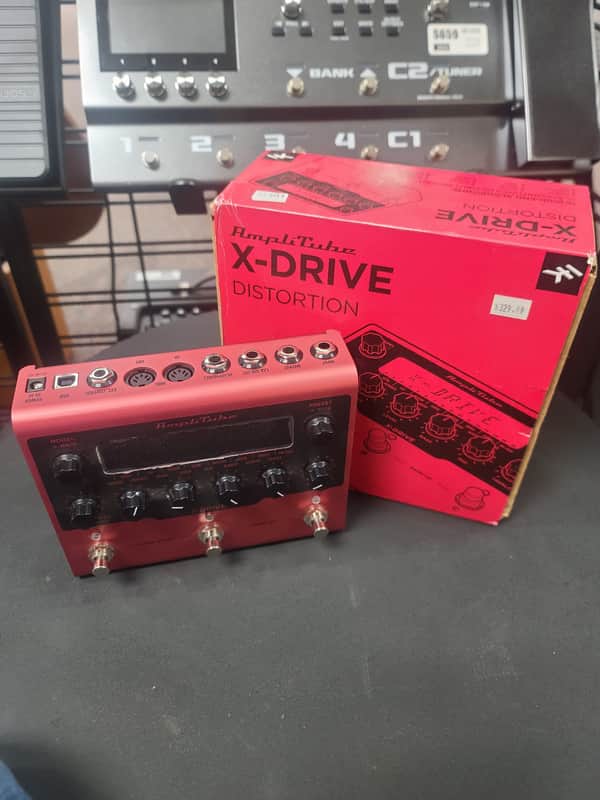 AmpliTube X-DRIVE エフェクター IK Multimedia AmpliTube X-Drive Distortion Pedal | Sweetwater