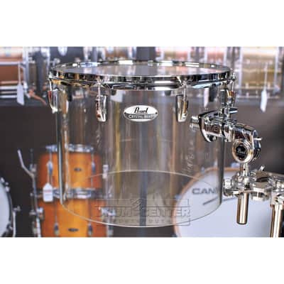 Pearl Crystal Beat 16"x12" Single-Headed Tom Ultra Clear image 2