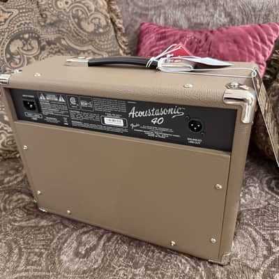 Fender Acoustasonic 40 2-Channel 40-Watt 2x6.5" Acoustic Guitar Amp 2017 - Present - Brown image 4