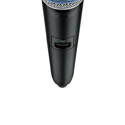 Shure GLXD2+/B58-Z3 Digital Dual Band Handheld Transmitter w/ BETA 58A Mic image 2