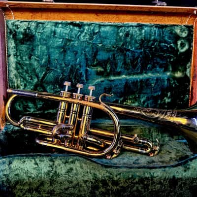 Elkhart Built By Buescher 57C Cornet image 1