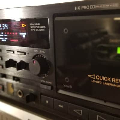 Sony TC-WR820 Double Cassette Deck With Auto Reverse And | Reverb