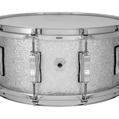 Ludwig *Pre-Order* Classic Oak Silver Sparkle 5x14" Kit Snare Drum |  Made in the USA | NEW | Special Order | Authorized Dealer image 1