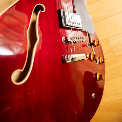Carlo Robelli Semi Hollow 335 Style Single Cut image 8